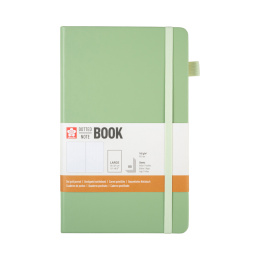 Notebook 13x21 cm Hard Cover Pale Patina Dotted in de groep Papier & Blokken / Schrijven en noteren / Notitieboeken bij Voorcrea (137992)