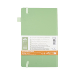 Notebook 13x21 cm Hard Cover Pale Patina Dotted in de groep Papier & Blokken / Schrijven en noteren / Notitieboeken bij Voorcrea (137992)
