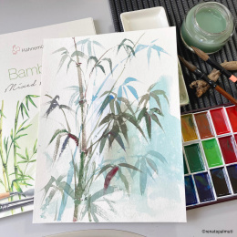 Mixed Media Bamboo 265g 8x10,5 cm in de groep Papier & Blokken / Tekenblokken / Mixed media-blokken bij Voorcrea (137995)