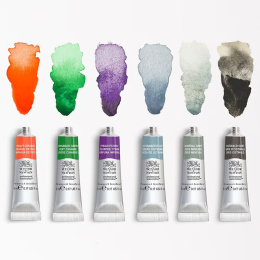 Professional Aquarelverf Tube 5 ml Revival 6-set in de groep Kunstenaarsmateriaal / Kunstenaarsverf / Aquarelverf / Aquarelverf in tube bij Voorcrea (137999)