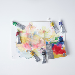 Professional Aquarelverf Tube 5 ml Foundation 6-set in de groep Kunstenaarsmateriaal / Kunstenaarsverf / Aquarelverf / Aquarelverf in tube bij Voorcrea (138000)