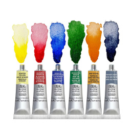 Professional Aquarelverf Tube 5 ml Foundation 6-set in de groep Kunstenaarsmateriaal / Kunstenaarsverf / Aquarelverf / Aquarelverf in tube bij Voorcrea (138000)