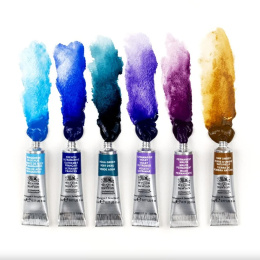 Professional Aquarelverf Tube 5 ml Granualation 6-set in de groep Kunstenaarsmateriaal / Kunstenaarsverf / Aquarelverf / Aquarelverf in tube bij Voorcrea (138001)