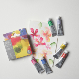 Professional Aquarelverf Tube 5 ml Revival 6-set in de groep Kunstenaarsmateriaal / Kunstenaarsverf / Aquarelverf / Aquarelverf in tube bij Voorcrea (138004)