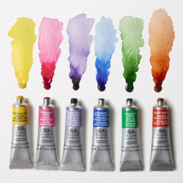 Professional Aquarelverf Tube 5 ml Revival 6-set in de groep Kunstenaarsmateriaal / Kunstenaarsverf / Aquarelverf / Aquarelverf in tube bij Voorcrea (138004)