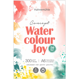 Aquarelblok Joy 300g A6 in de groep Papier & Blokken / Tekenblokken / Aquarelblokken bij Voorcrea (138008)