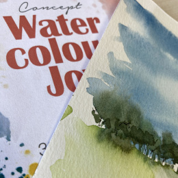 Aquarelblok Joy 300g A6 in de groep Papier & Blokken / Tekenblokken / Aquarelblokken bij Voorcrea (138008)