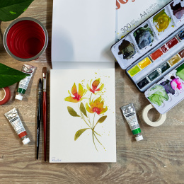 Aquarelblok Joy 300g A5 in de groep Papier & Blokken / Tekenblokken / Aquarelblokken bij Voorcrea (138009)