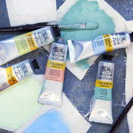 Galeria Acrylverf 5x60ml Pastel set in de groep Kunstenaarsmateriaal / Kunstenaarsverf / Acrylverf bij Voorcrea (138039)