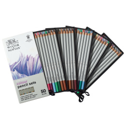 Studio Collection Kleurpotloden 50-set in de groep Kunstenaarsmateriaal / Kunstenaarssets / Colored pencils in sets bij Voorcrea (138082)