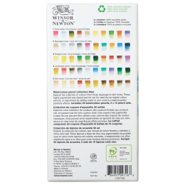 Studio Collection Aquarelpotloden Box 50-set in de groep Pennen / Kunstenaarspotloden en -stiften / Aquarelpotloden bij Voorcrea (138083)