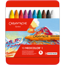 Neocolor I Pastelkrijt 10-set in de groep Kunstenaarsmateriaal / Krijt en potloden / Pastelkrijt bij Voorcrea (138089)