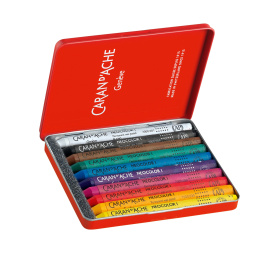 Neocolor I Pastelkrijt 10-set in de groep Kunstenaarsmateriaal / Krijt en potloden / Pastelkrijt bij Voorcrea (138089)