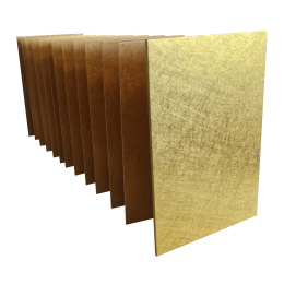 Notebook Goshuincho Gold in de groep Papier & Blokken / Tekenblokken / Schetsboeken bij Voorcrea (138164)