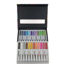 Dual Marker Pastel 48-delige set in de groep Pennen / Kunstenaarspotloden en -stiften / Acrylmarkers bij Voorcrea (138229)