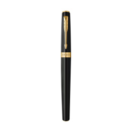 Meridian Matte Black/Chrome Rollerball in de groep Pennen / Fine Writing / Rollerball bij Voorcrea (138297)
