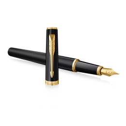 Meridian Matte Black/Gold Reservoar in de groep Pennen / Fine Writing / Luxe pennen bij Voorcrea (138299_r)