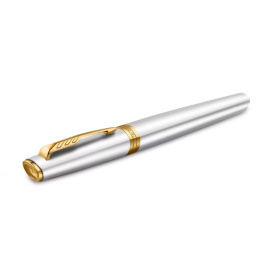 Meridian Chrome/Gold Vulpen  in de groep Pennen / Fine Writing / Vulpennen bij Voorcrea (138303_r)
