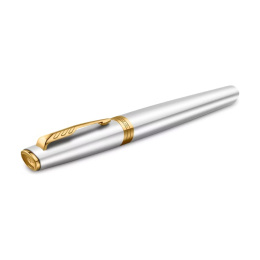 Meridian Chrome/Gold Rollerball in de groep Pennen / Fine Writing / Rollerball bij Voorcrea (138305)