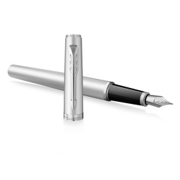 Meridian Chrome Vulpen  in de groep Pennen / Fine Writing / Luxe pennen bij Voorcrea (138307_r)