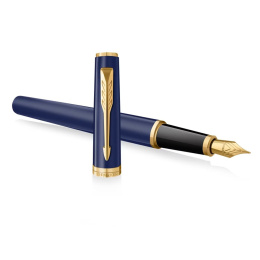 Meridian Blue/Gold Vulpen  in de groep Pennen / Fine Writing / Luxe pennen bij Voorcrea (138311_r)