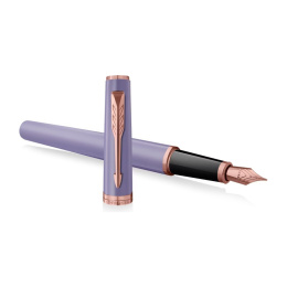 Meridian Lilac/Pink Gold Vulpen  in de groep Pennen / Fine Writing / Luxe pennen bij Voorcrea (138323_r)