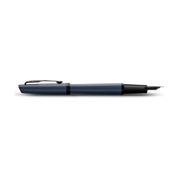 Meridian Blue/Black Vulpen  in de groep Pennen / Fine Writing / Luxe pennen bij Voorcrea (138335_r)