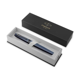 Meridian Blue/Black Vulpen  in de groep Pennen / Fine Writing / Luxe pennen bij Voorcrea (138335_r)