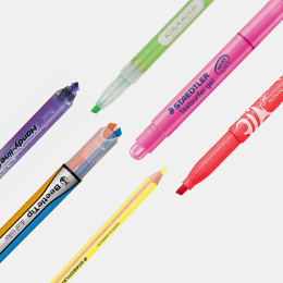Sample kit Unieke highlighters in de groep Pennen / Labelen en kantoor / Markeerstiften bij Voorcrea (sample01_set)